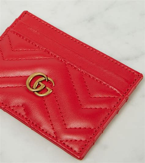 gucci small card holder|gucci card holder with keychain.